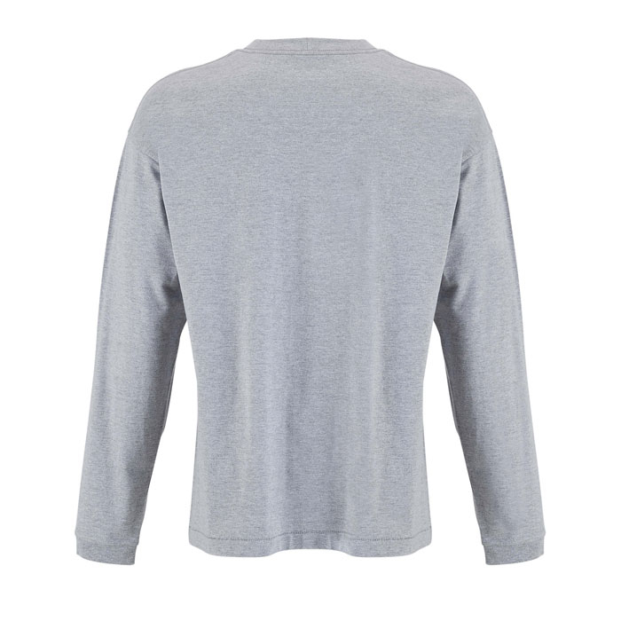 T-shirt unisexe publicitaire coton recyclé 220 g/m² Legacy Gris Chiné Ii